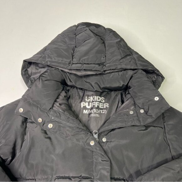 Urban Outfitters Kids Black Puffer Jacket - Picture 3 of 4
